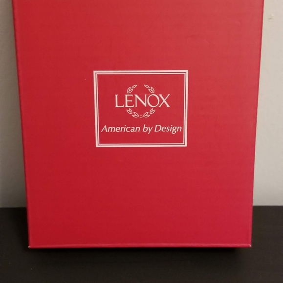 NWT  LENNOX SPARKLE AND SCROLL MULTI CRYSTAL SILVERPLATE XMAS TREE ORNATE 4" - Picture 4 of 4